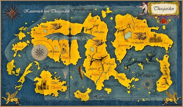 地图 幻想 世界地图 - 上的免费图片