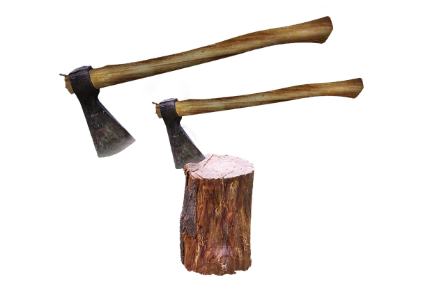 斧头 树干 树 - 上的免费图片