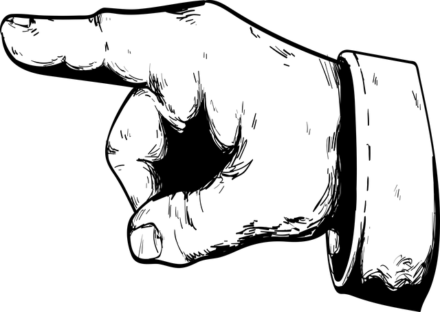 指数 手指 手模型 - 免费矢量图形