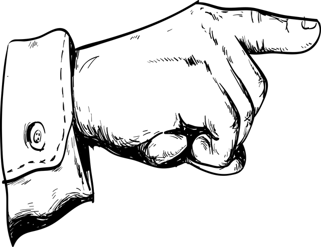 指数 手指 手模型 - 免费矢量图形