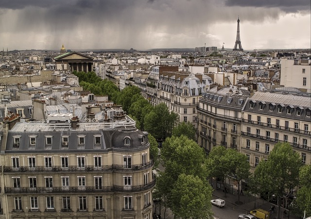 巴黎 城市 阴天 - 上的免费照片