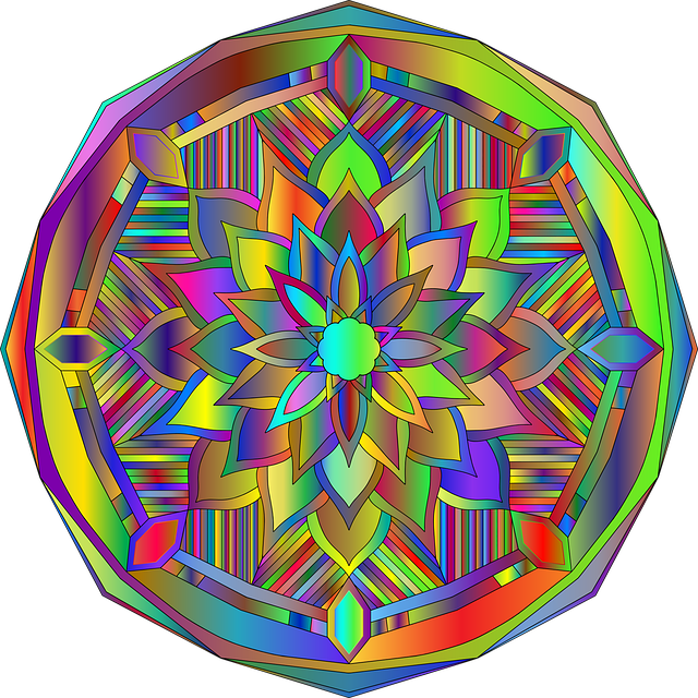 曼荼罗 花灯笼 装饰灯笼 - 免费矢量图形