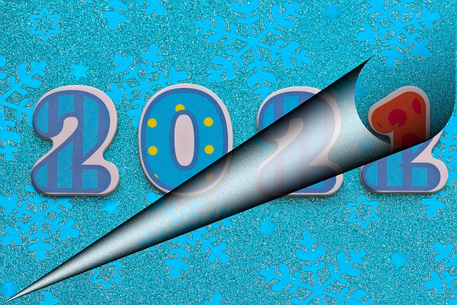 新的一年的一天 2022 问候卡 - 上的免费图片