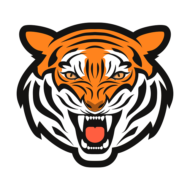 挑衅的 攻击 食肉动物 - 免费矢量图形