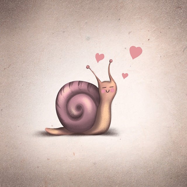 蜗牛 爱 心 - 上的免费图片