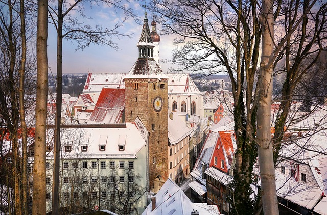 镇 季节 冬天 - 上的免费照片