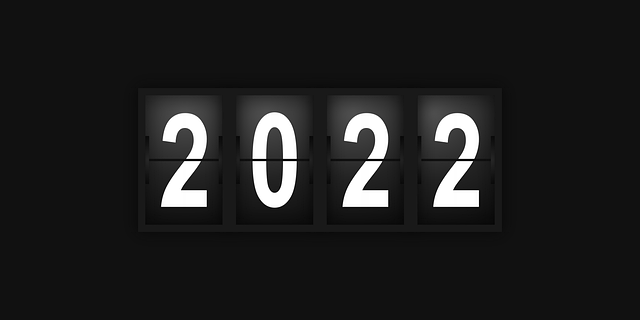 年 2022 分裂 - 免费矢量图形