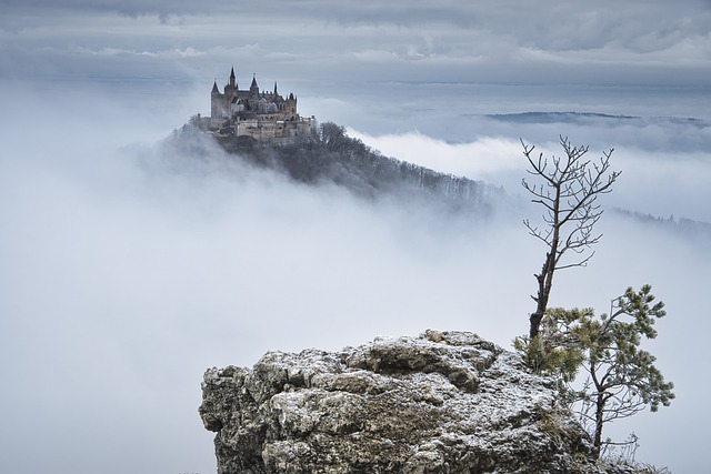 城堡 多雾路段 霜 - 上的免费照片