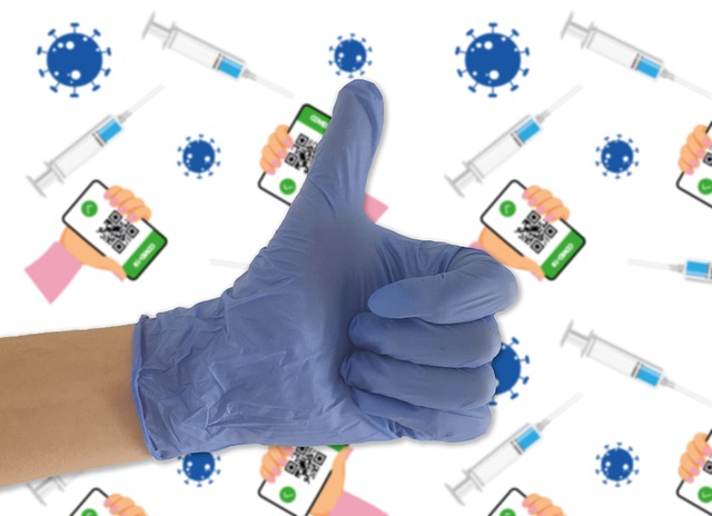 手套 手 接种疫苗 - 上的免费图片