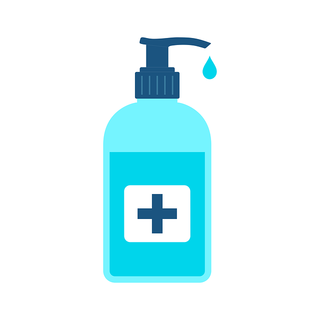 洗手液 泵瓶 自动售货机 - 免费矢量图形