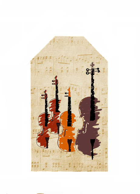 礼品标签 音乐 弦乐四重奏 - 上的免费图片