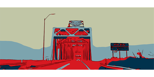 桥 路 高速公路 - 免费矢量图形