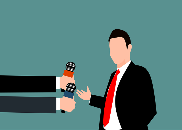 面试 演讲 会议 - 免费矢量图形