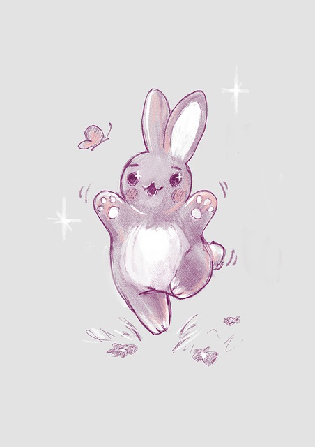 兔子 画画 卡通兔子 - 上的免费图片