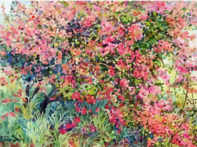 风景画 花画 花朵 - 上的免费图片