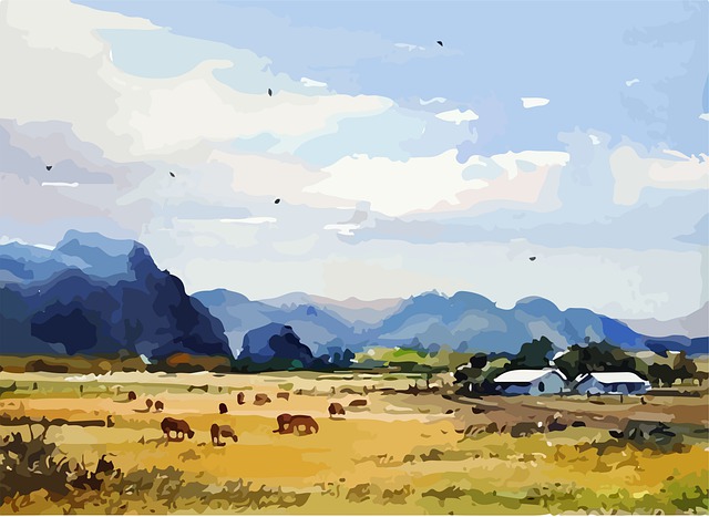 风景画 农村 农田 - 上的免费图片