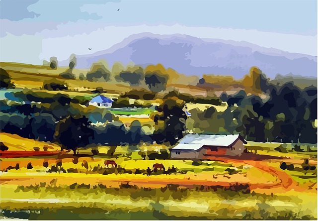 风景画 农村 农田 - 上的免费图片