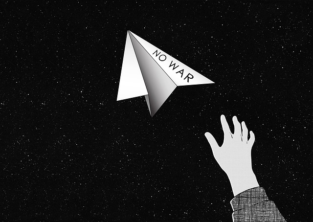 和平 画画 纸飞机 - 上的免费图片