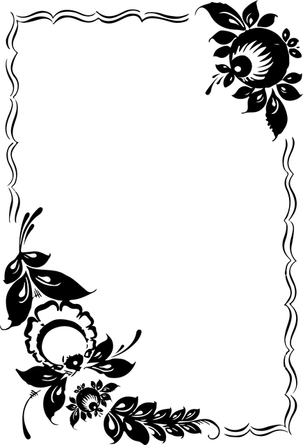 Khokhloma 霍赫洛马模式 框架 - 上的免费图片