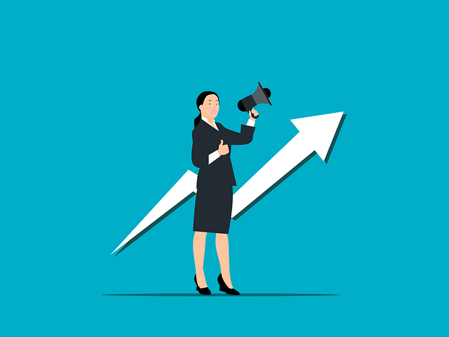 女发言人 女商人 播送 - 免费矢量图形