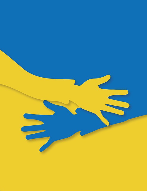 手 支持 乌克兰 - 上的免费图片