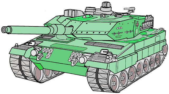 坦克 军车 军队 - 免费矢量图形