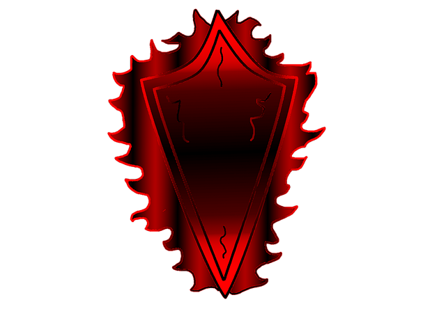 框架 火焰徽记 盾徽 - 上的免费图片