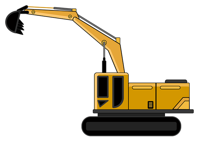 挖掘机 建筑设备 机器 - 上的免费图片
