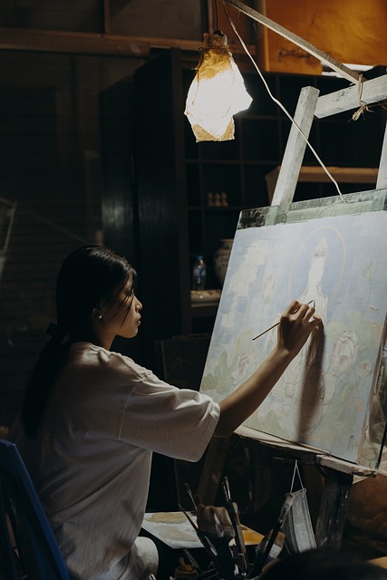 艺术家 女士 画家 - 上的免费照片