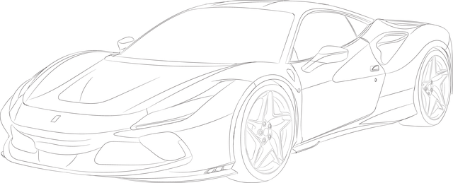 法拉利 F8 超级跑车 - 上的免费图片