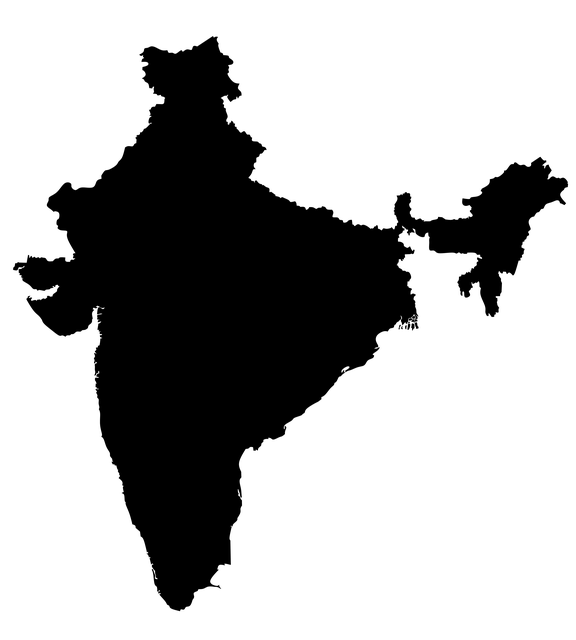 印度地图 印度 地图 - 上的免费图片