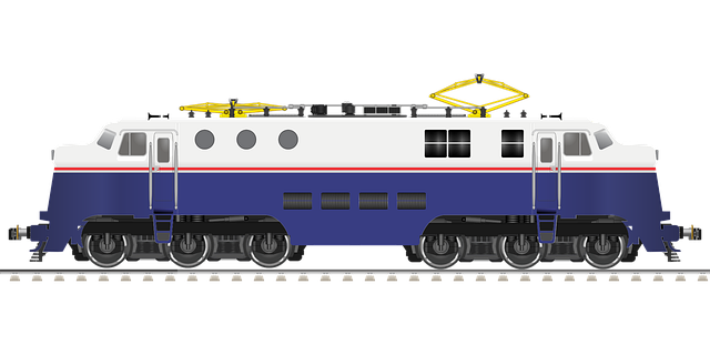 电动火车 轨 印度 - 免费矢量图形