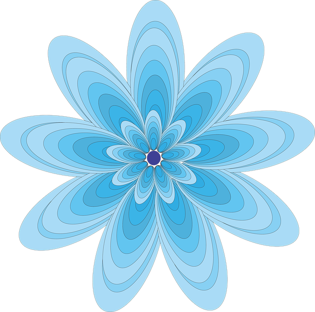 蓝花 自然 图案 - 上的免费图片