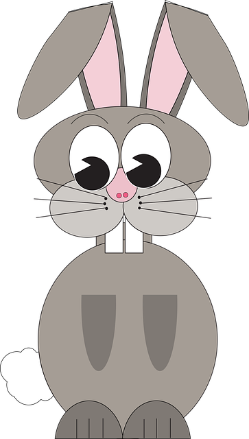 兔子 卡通片 复活节兔子 - 免费矢量图形