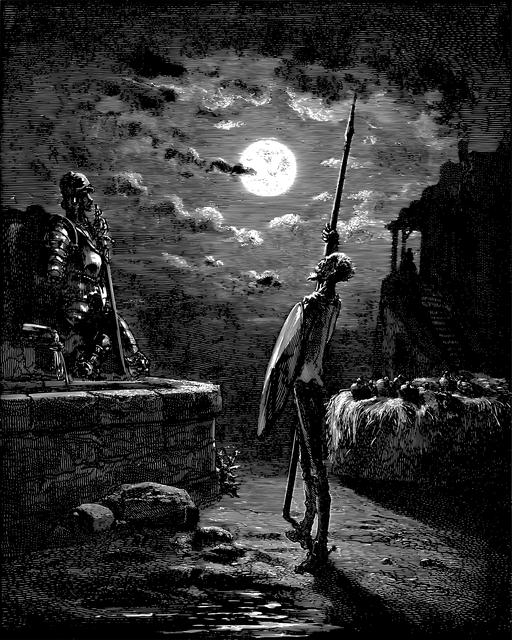 堂吉诃德 文学 书 - 免费矢量图形