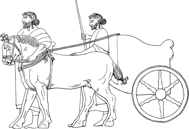 车皮 马匹 车辆 - 免费矢量图形