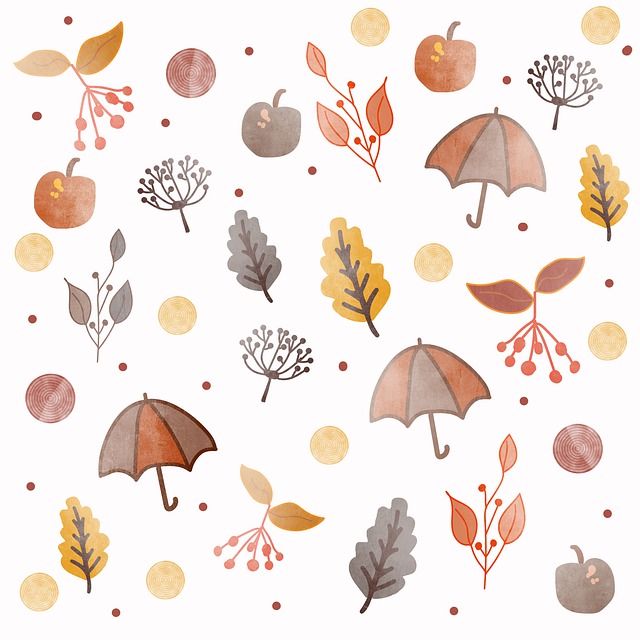 秋天 画画 背景 - 上的免费图片