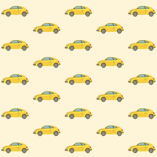 出租车 出租车模式 无缝的 - 免费矢量图形