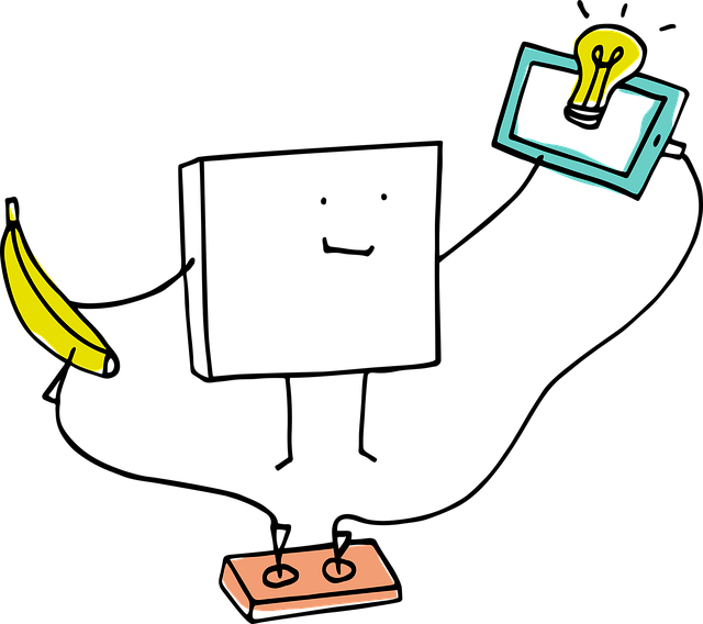 有创造力的 树莓派 电路 - 免费矢量图形