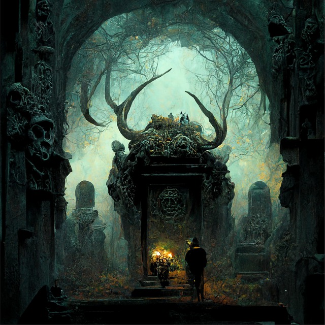 被诅咒的墓地 宝藏 奇幻冒险 - 上的免费图片