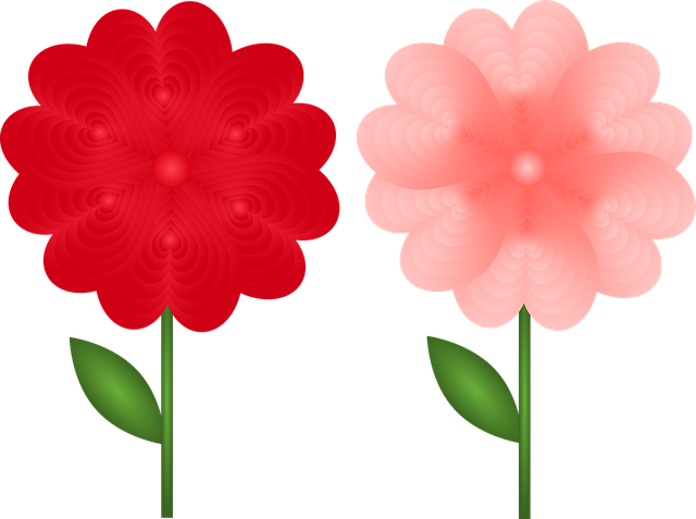 花朵 植物群 装饰风格 - 免费矢量图形