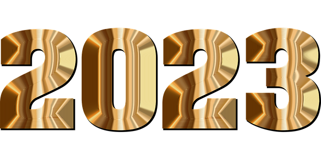日历 2023 新的一年 - 免费矢量图形