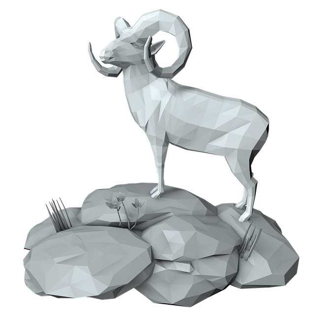 盘羊 低聚 山羊 - 上的免费图片