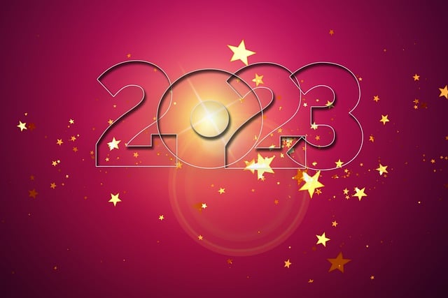 新的一年的一天 2023 星星 - 上的免费图片