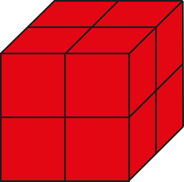 立方体 六面体 几何的 - 免费矢量图形