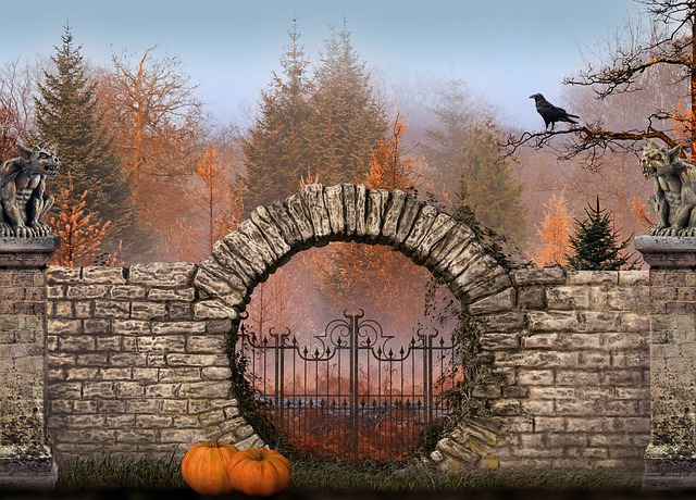 公园 门 石栅栏 - 上的免费图片