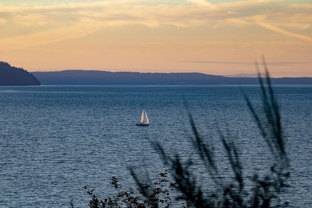 海景 日落 帆船 - 上的免费照片