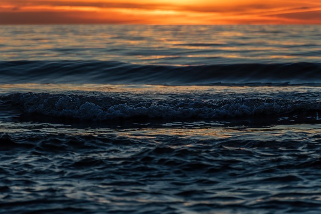 日落 海 海滩 - 上的免费照片