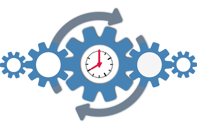 钟 时间 齿轮 - 免费矢量图形