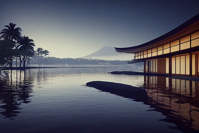 海边的房子 湖景房 玻璃 - 上的免费图片